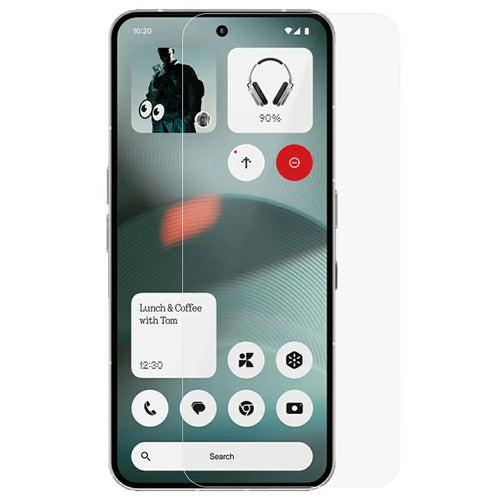 RURIHAI For Nothing Phone (3a) Lite 5G Screen Protector 0.26mm 2.5D Full Glue High Aluminium Silicon Glass Film (NOT Complete Covering) - 1