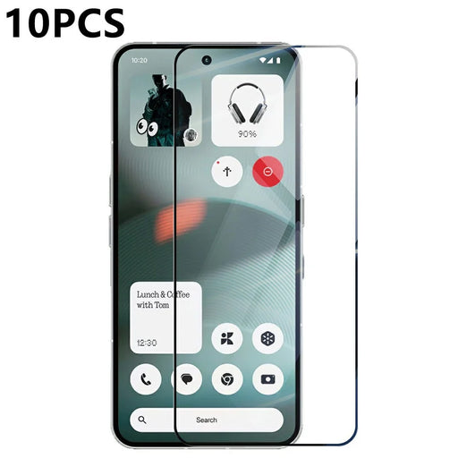 RURIHAI 10Pcs For Nothing Phone (3a) Lite 5G Full Glue High Aluminium-Silicon Glass Film 0.26mm 2.5D Full Screen Protector - 1