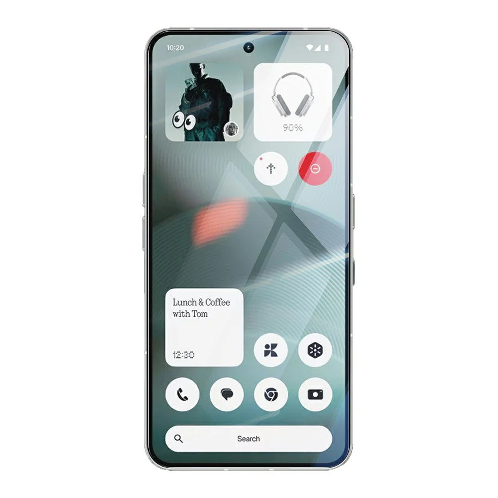 RURIHAI 10Pcs For Nothing Phone (3a) Lite 5G Full Glue High Aluminium-Silicon Glass Film 0.26mm 2.5D Full Screen Protector - 2