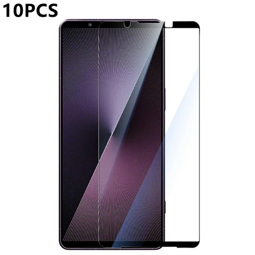 RURIHAI 10Pcs For Sony Xperia 1 VII Full Glue High Aluminium-Silicon Glass Film 0.26mm 2.5D Full Screen Protector - 1