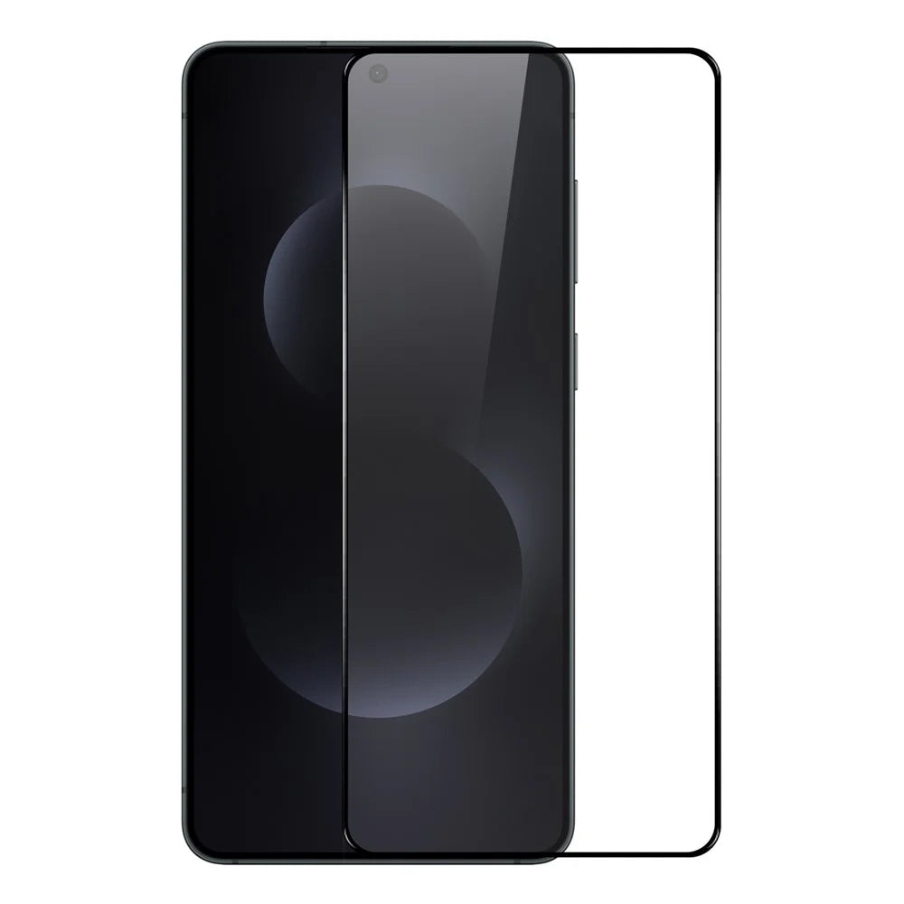 NORTHJO A++ For Samsung Galaxy S26 Ultra Full Screen Protector Silk Printing Full Glue High Aluminum-Silicon Glass Film Support Fingerprint Unlock  - Black - 1