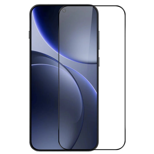 NORTHJO A++ For Oppo Find X9 5G Full Screen Protector Silk Printing Full Glue High Aluminum-Silicon Glass Film Support Fingerprint Unlock  - Black - 1