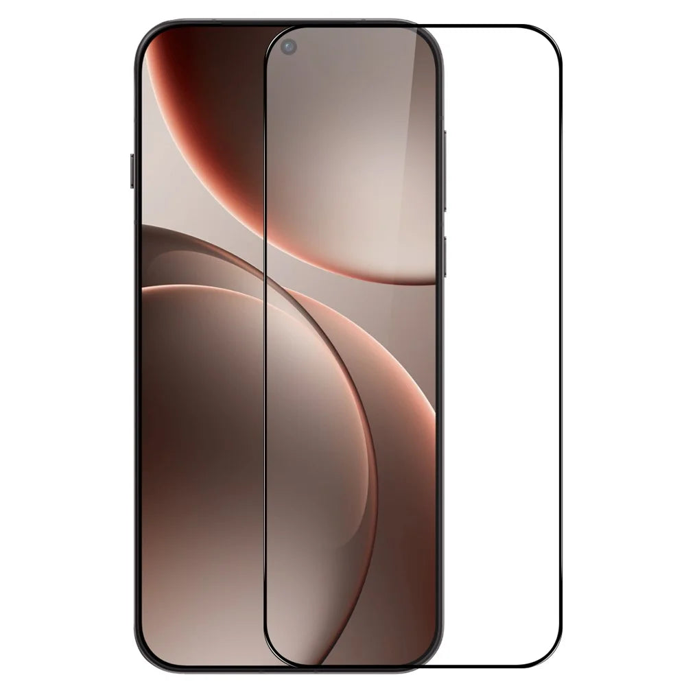 NORTHJO A++ For Oppo Find X9 Pro 5G Full Screen Protector Silk Printing Full Glue High Aluminum-Silicon Glass Film Support Fingerprint Unlock  - Black - 1