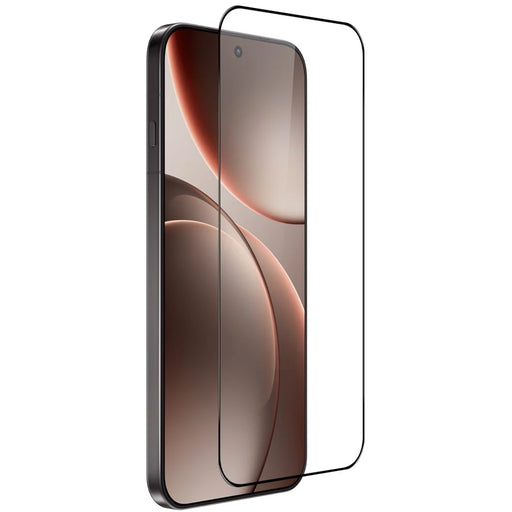 NORTHJO A++ For Oppo Find X9 Pro 5G Full Screen Protector Silk Printing Full Glue High Aluminum-Silicon Glass Film Support Fingerprint Unlock  - Black - 2