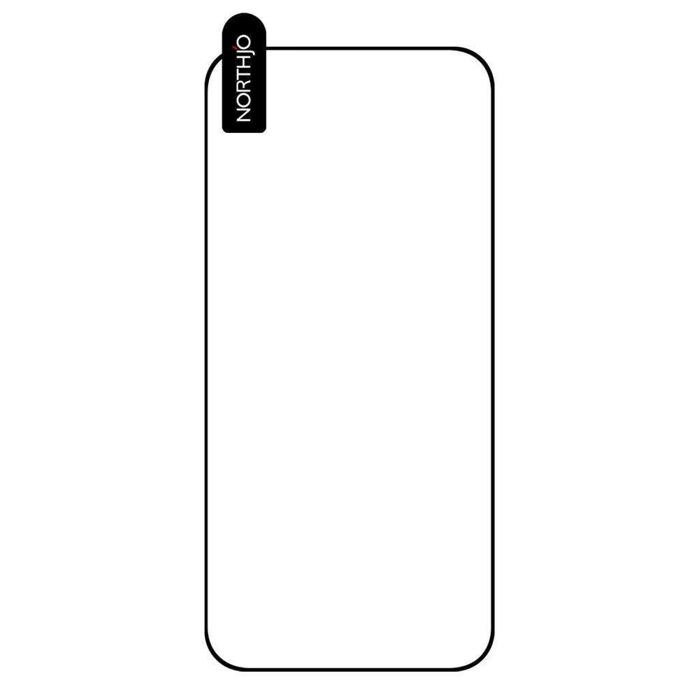 NORTHJO A++ For OnePlus 15 5G Full Screen Protector Silk Printing Full Glue High Aluminum-Silicon Glass Film Support Fingerprint Unlock  - Black - 4