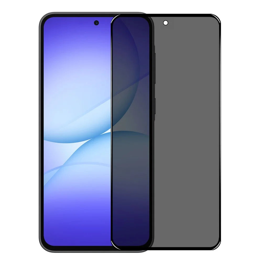 NORTHJO A++ For Samsung Galaxy A37 5G Full Screen Protector Privacy Full Glue Silk Printing Anti-Spy Tempered Glass Film - 1