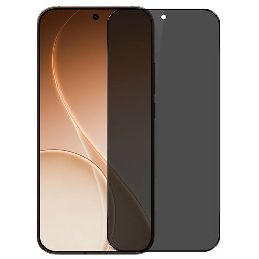 NORTHJO A++ For Oppo Reno15 Pro Max 5G (Global) / Reno15 Pro 5G (China) Full Screen Protector Privacy Full Glue Silk Printing Anti-Spy Tempered Glass Film - 1
