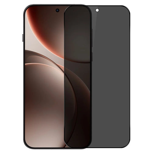 NORTHJO A++ For Oppo Find X9 Pro 5G 28 ° Privacy Full Screen Protector Fingerprint Unlock High Aluminium-Silicon Film 0.15mm 2.5D Full Glue Silk Printing - 1