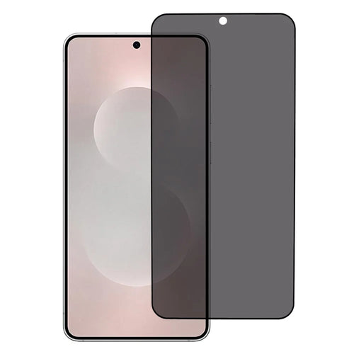 For Samsung Galaxy S26+ / S25 Edge Tempered Glass 180 Degree Anti-Peep Film Black Edge Full Glue Full Screen Protector with Fingerprint Unlock - 1