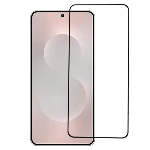 For Samsung Galaxy S26+ / S25 Edge Full Screen Protector Full Glue Silk Printing Tempered Glass Film Support Fingerprint Unlock - 1