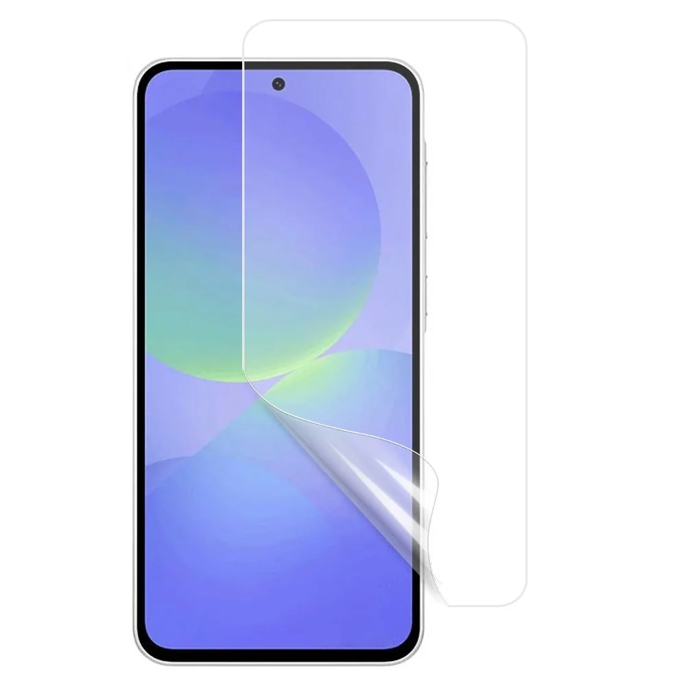 For Samsung Galaxy A37 5G Screen Film PET Bubble Free Full Glue Ultra Clear Screen Protector NOT Full Covering - 1