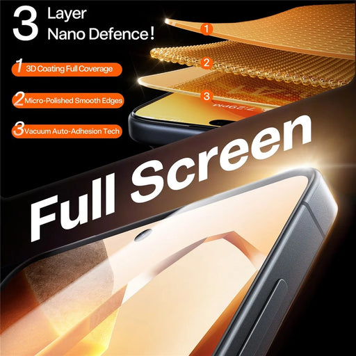 TORRAS For Samsung Galaxy S26 Ultra  Glassgo  Screen Protector Tempered Glass HD Film with Automatic Dust Removal Tool - Clear - 2