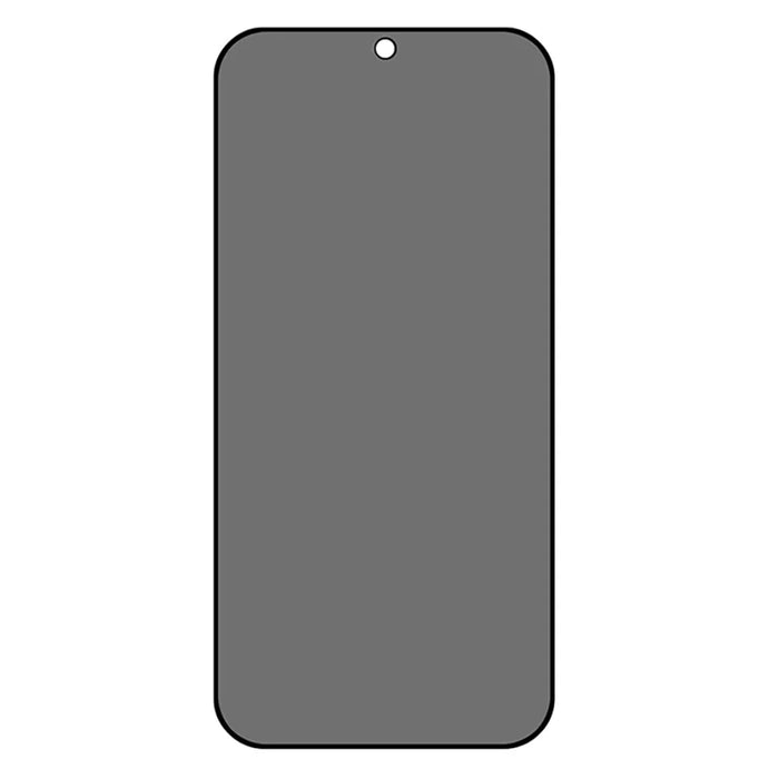 For Samsung Galaxy S26 Tempered Glass Screen Protector Full Glue Black Edge 360° Anti-Spy Fingerprint Unlock - 2