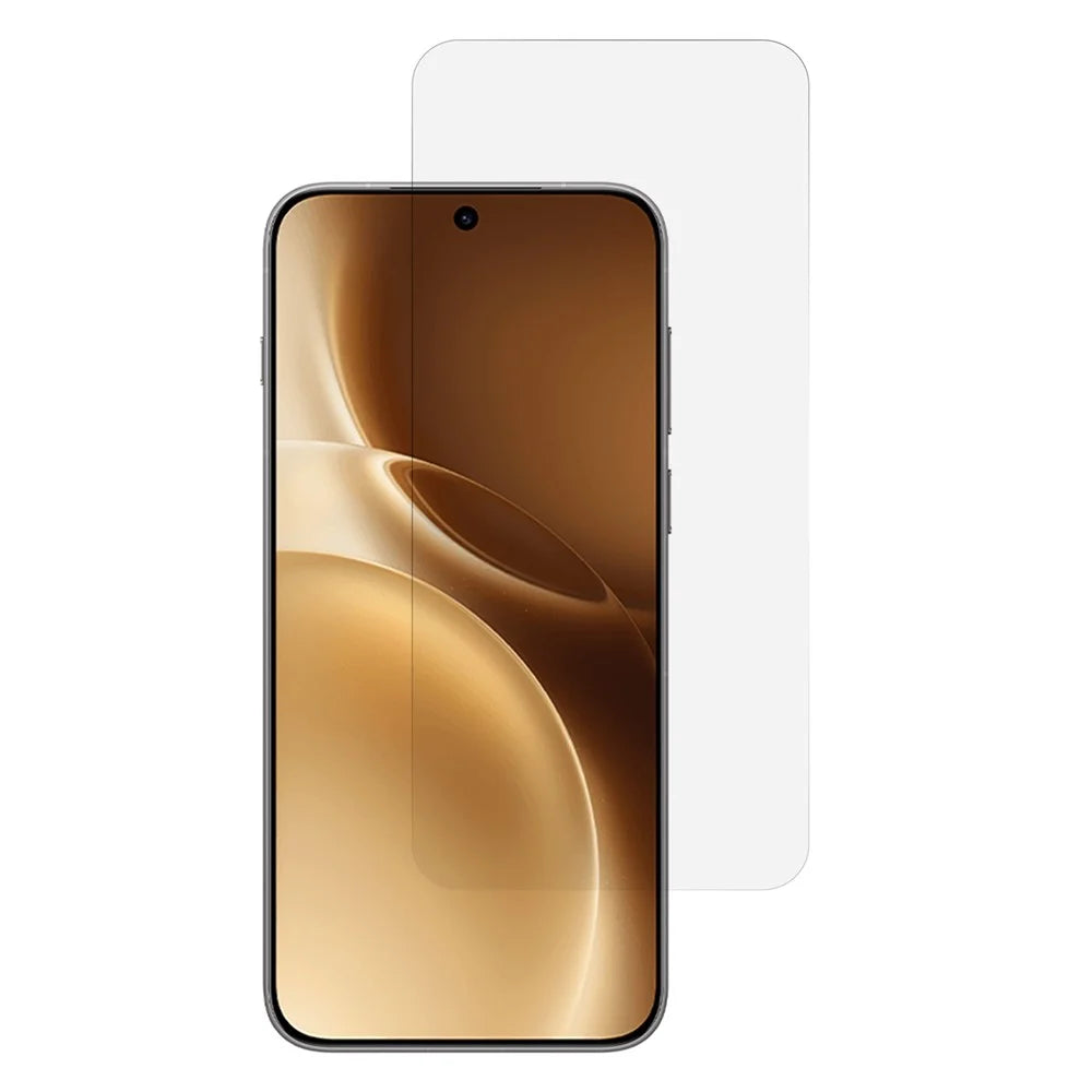 For vivo X300 5G 2.5D Arc Edge Screen Protector Full Glue HD Clear High Aluminium-silicon Glass Film (Fingerprint Unlock) - 1