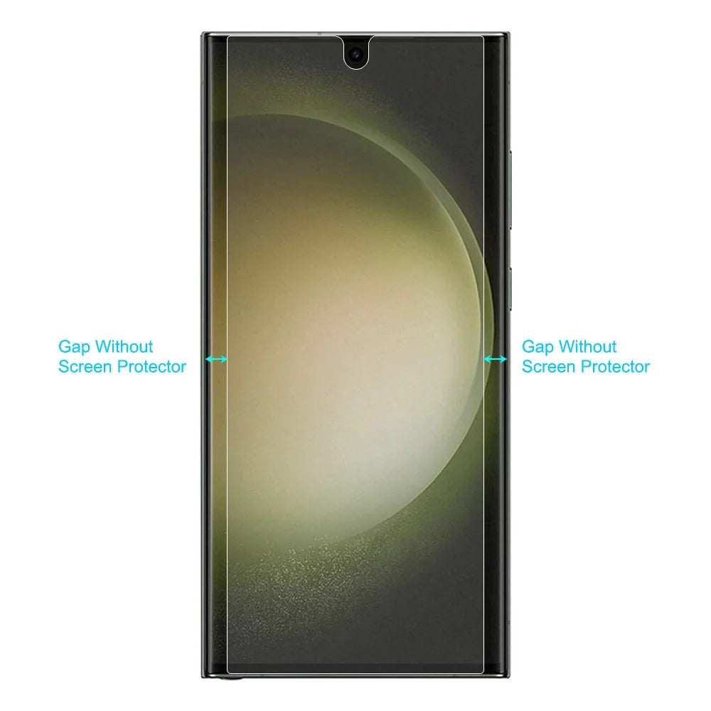 For Samsung Galaxy S23 Ultra Soft PET Screen Protector Anti-abrasion HD Clarity Scratch-resistant Screen Film - 3