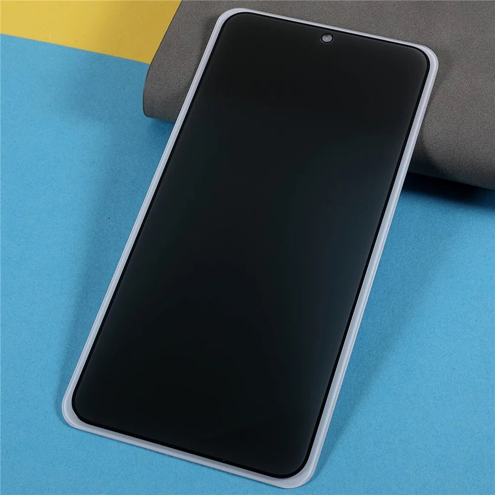 For Honor 500 5G Anti-Peep Tempered Glass Full Covering Silk Printing Screen Protector (No Fingerprint Unlock) - 3