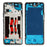 For Oppo Reno12 5G (Global) Middle Plate Frame Repair Part (A-Side) (without Logo) - Black - 1
