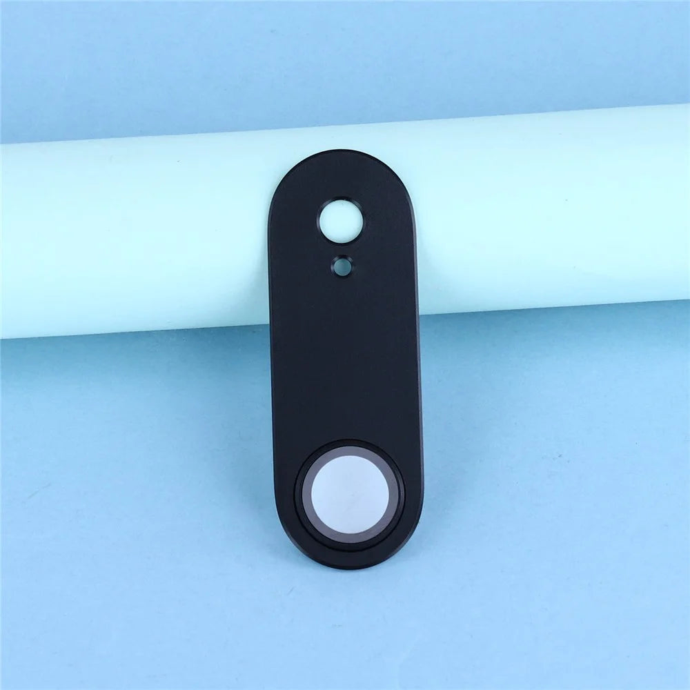 For iPhone Air Camera Lens Protector Aluminum Alloy Metal Frame + Tempered Glass Lens Film - Black - 4