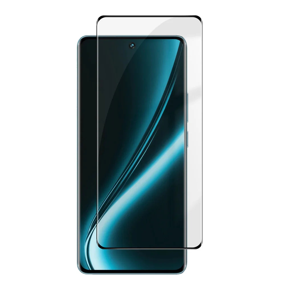 For Realme Narzo 80 Pro 5G HD Full Screen Protector Silk Printing Black Edge High Aluminium-silicon Glass Film - As Shown - 1