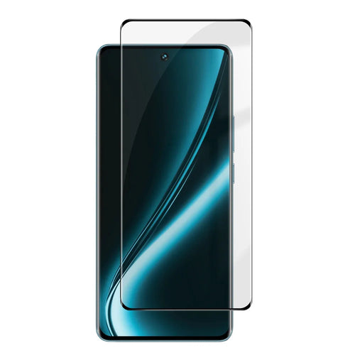 For Realme Narzo 80 Pro 5G HD Full Screen Protector Silk Printing Black Edge High Aluminium-silicon Glass Film - As Shown - 1