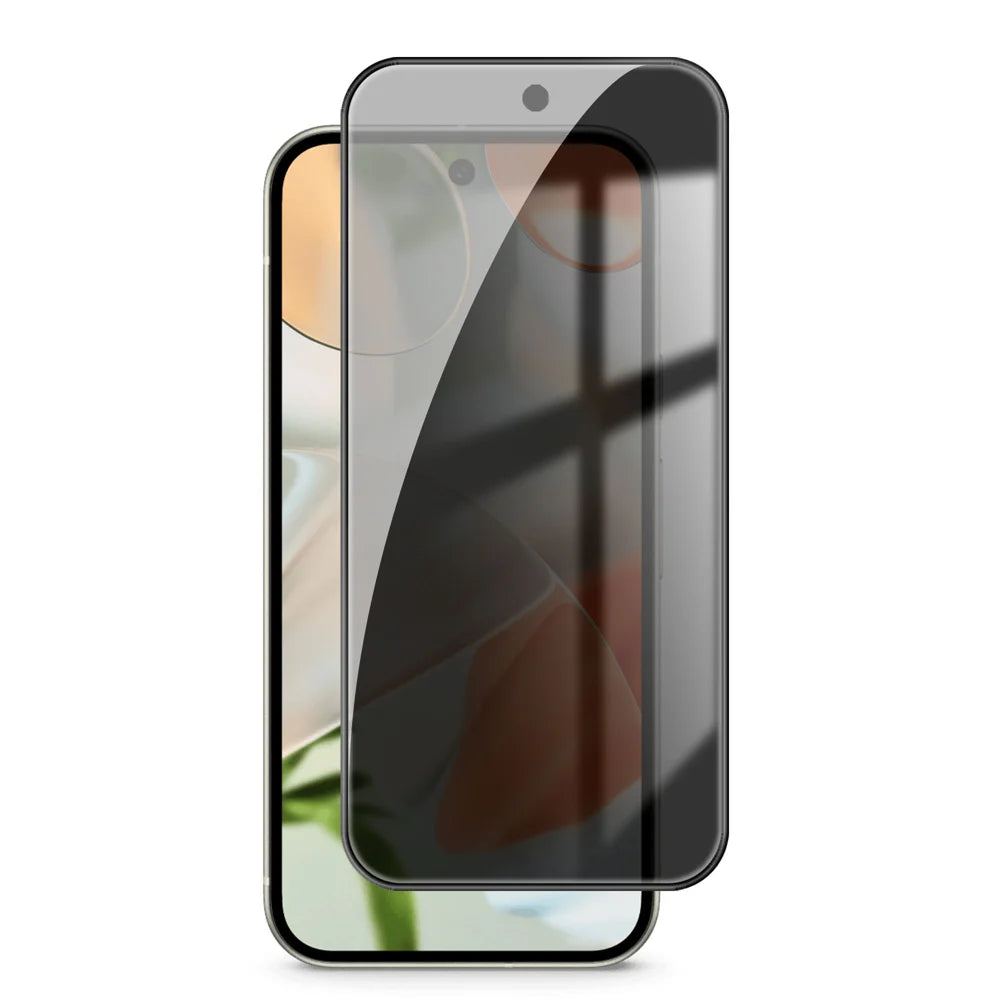 For Google Pixel 9 Anti Spy Privacy Full Screen Protector Black Edge High Aluminium-silicon Glass Film - As Shown - 1