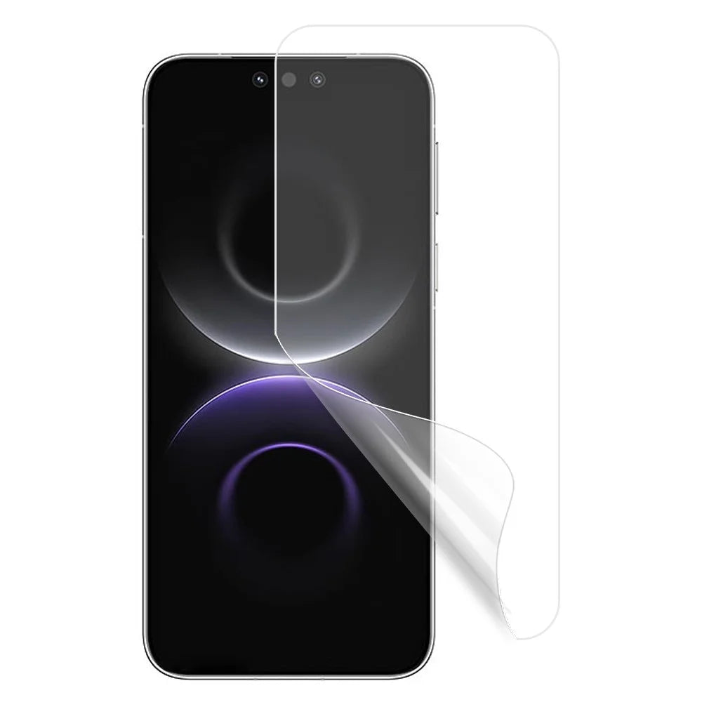 For Huawei Mate 80 / Mate 80 Pro Screen Film PET Bubble Free Full Glue Ultra Clear Screen Protector (Not Full Covering) - 1