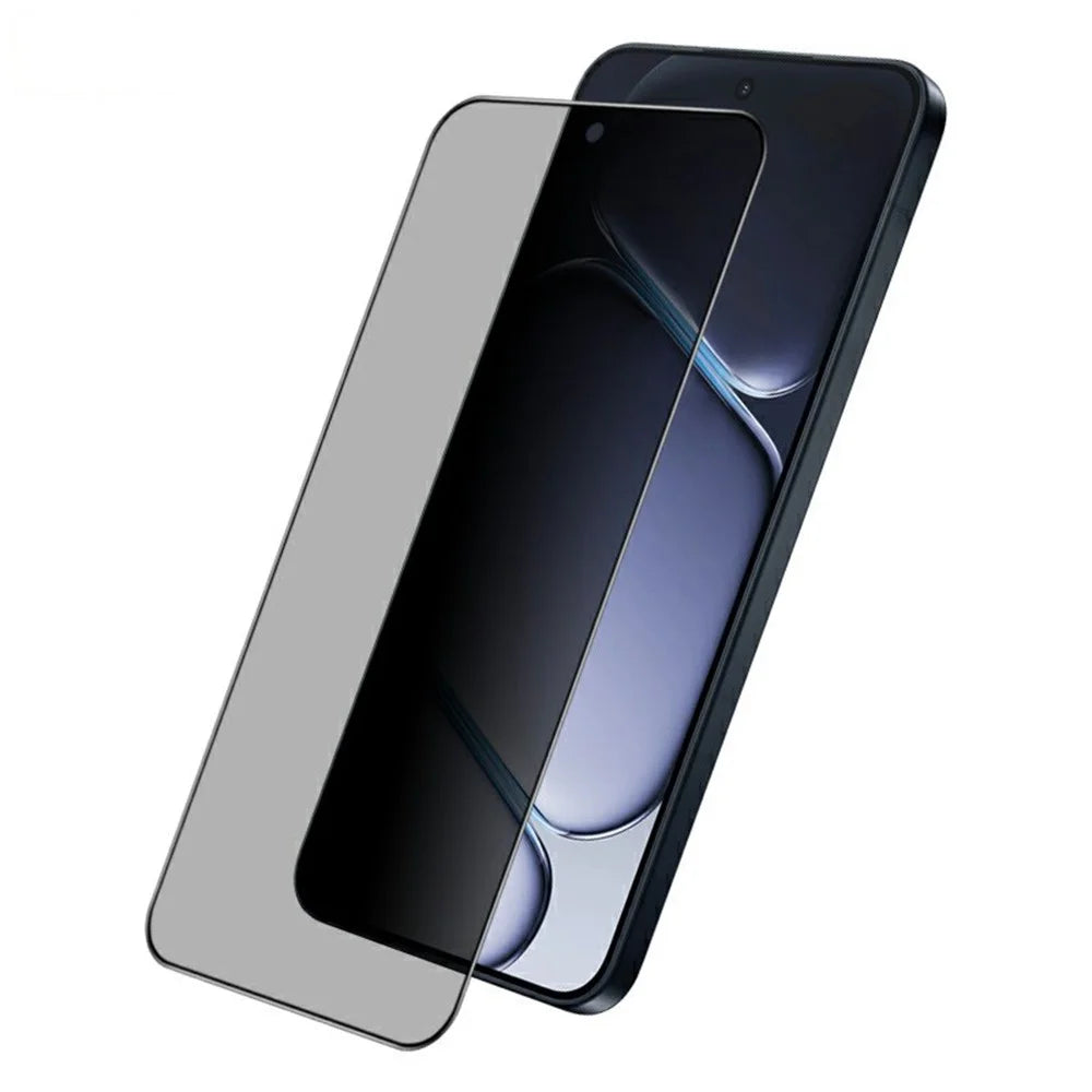 IMAK Privacy Screen Protector for OnePlus Ace 6 5G / Ace 6T 5G / 15R 5G Anti Peep Full Cover Tempered Glass Film (Fingerprint Unlock) - 2