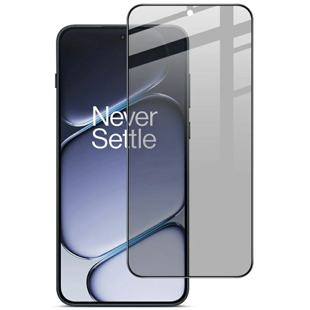 IMAK Privacy Screen Protector for OnePlus Ace 6 5G / Ace 6T 5G / 15R 5G Anti Peep Full Cover Tempered Glass Film (Fingerprint Unlock) - 5