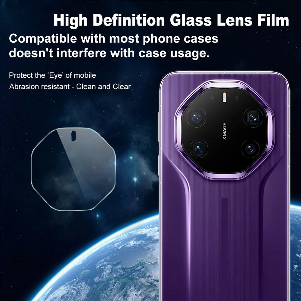 IMAK For Huawei Mate 80 RS Ultimate Full Coverage Camera Lens Protector Slim Tempered Glass Lens Film - 2