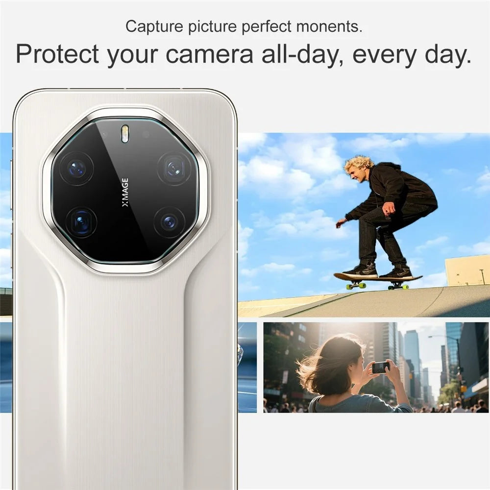 IMAK For Huawei Mate 80 RS Ultimate Full Coverage Camera Lens Protector Slim Tempered Glass Lens Film - 5