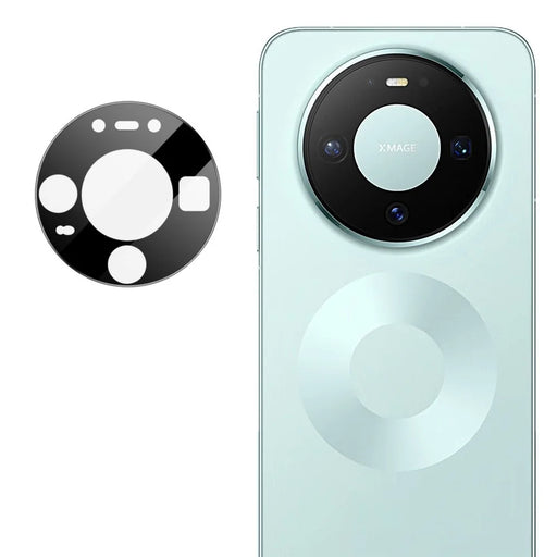 IMAK For Huawei Mate 80 / Mate 80 Pro Camera Lens Protector Tempered Glass HD Clear Full Cover Lens Film (Black Version) - 1