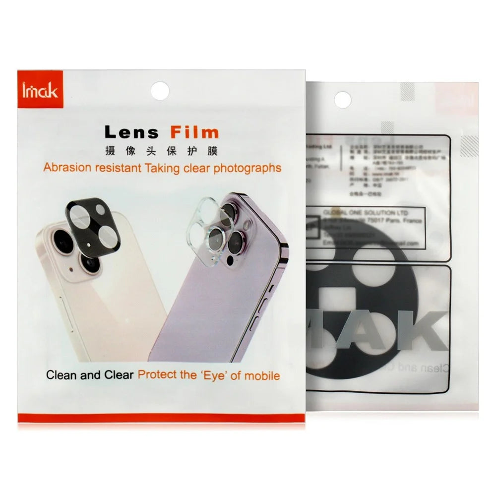 IMAK For Huawei Mate 80 Pro Max Camera Lens Protector Tempered Glass HD Clear Full Cover Lens Film (Black Version) - 7