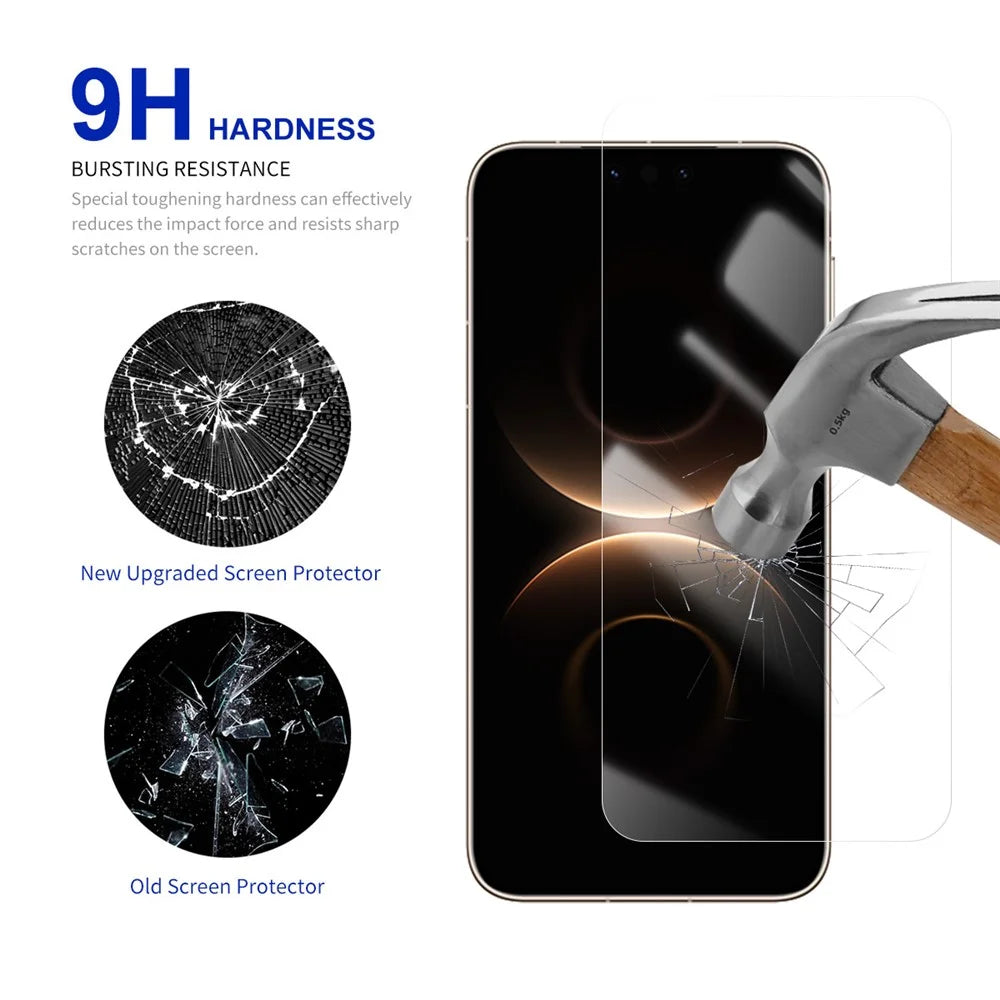 RURIHAI 10Pcs For Huawei Mate 80 Pro Max / Mate 80 RS Ultimate Screen Protector 0.26mm 2.5D Full Glue High Aluminium Silicon Glass Film (NOT Complete Covering) - 3