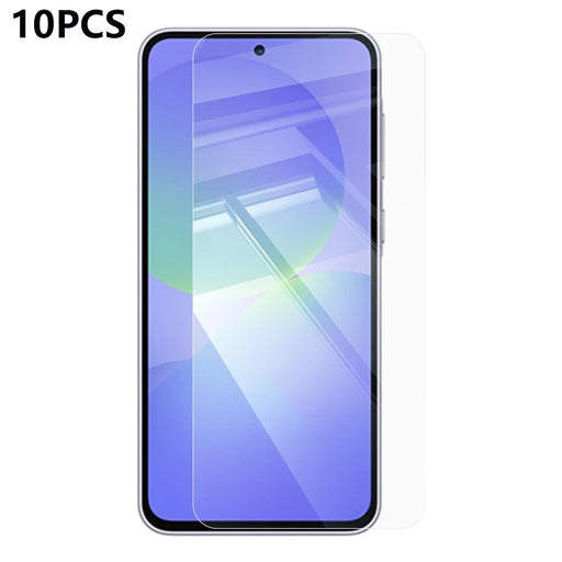 RURIHAI 10Pcs For Samsung Galaxy A37 5G / A57 5G Screen Protector 0.26mm 2.5D Full Glue High Aluminium Silicon Glass Film (NOT Complete Covering) - 1