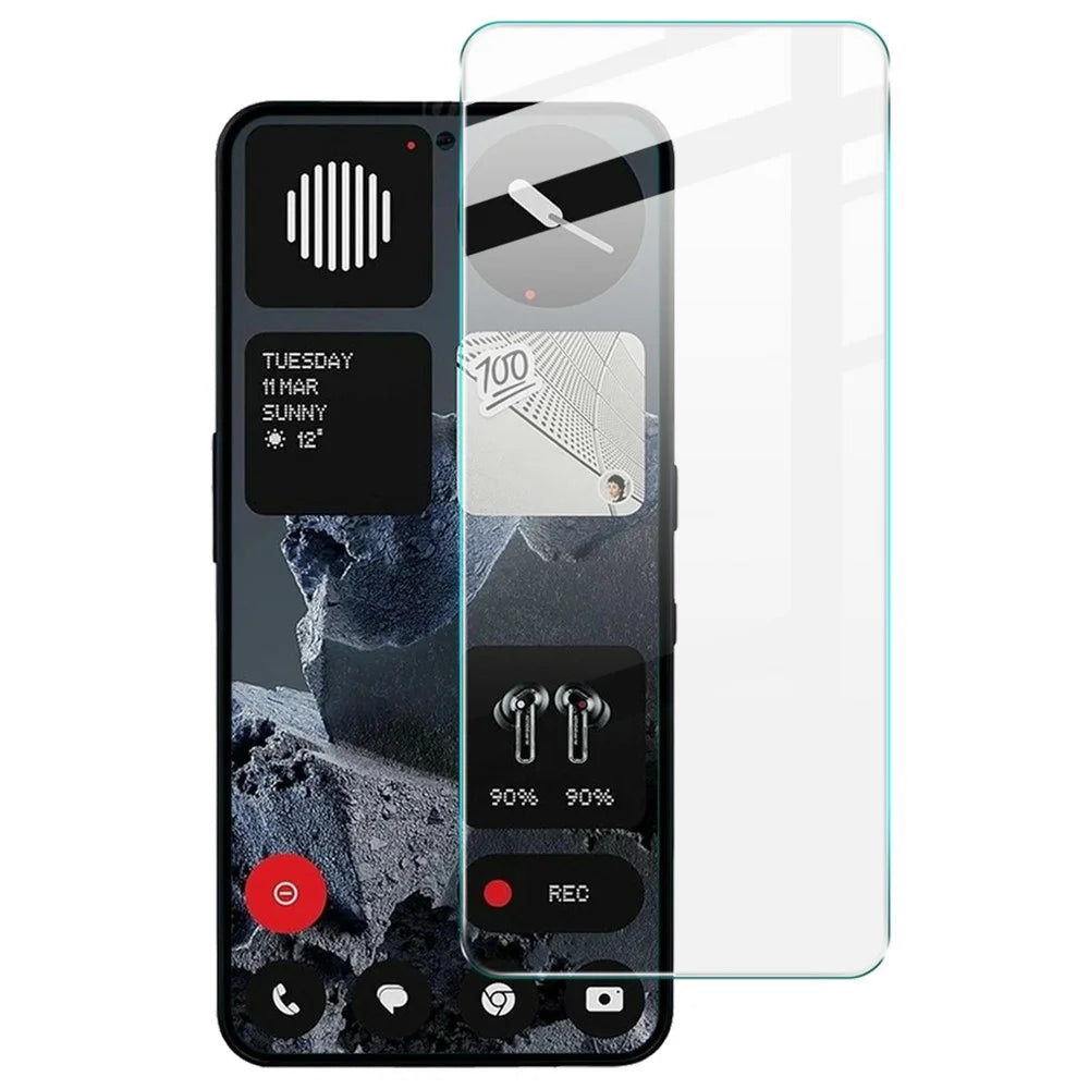 IMAK H Series For Nothing Phone (3a) Lite 5G Screen Protector Tempered Glass Film (Not Complete Coverage) (Fingerprint Unlock) - 1