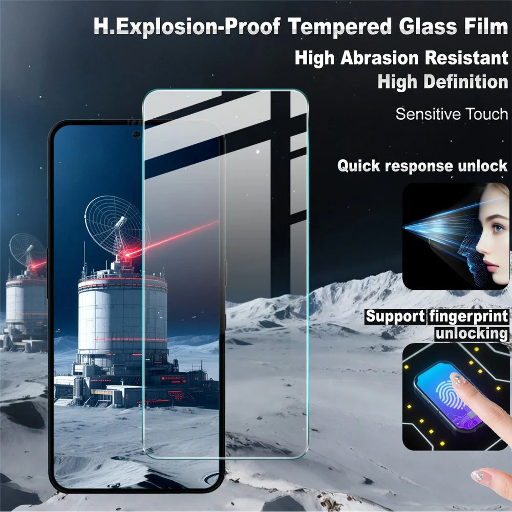 IMAK H Series For Nothing Phone (3a) Lite 5G Screen Protector Tempered Glass Film (Not Complete Coverage) (Fingerprint Unlock) - 2