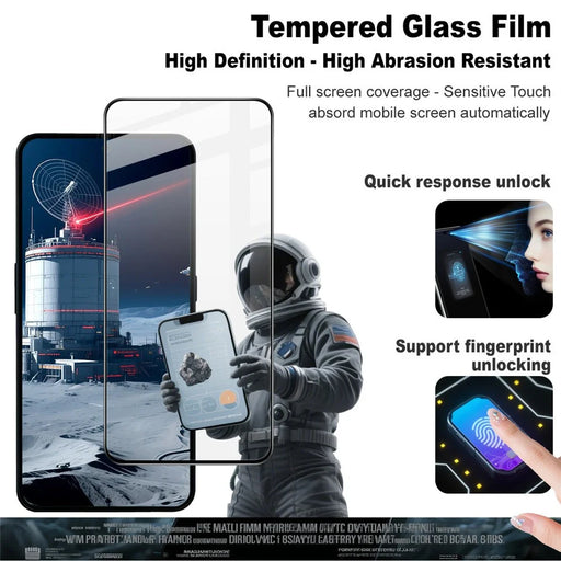 IMAK Pro+ Series For Nothing Phone (3a) Lite 5G Screen Protector Full Coverage Tempered Glass Film (Fingerprint Unlock) - 2