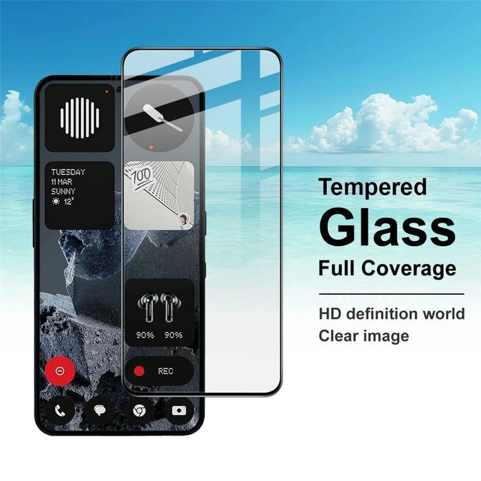 IMAK Pro+ Series For Nothing Phone (3a) Lite 5G Screen Protector Full Coverage Tempered Glass Film (Fingerprint Unlock) - 7