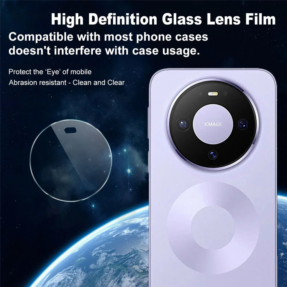 IMAK For Huawei Mate 80 / Mate 80 Pro Full Coverage Camera Lens Protector Slim Tempered Glass Lens Film - 2