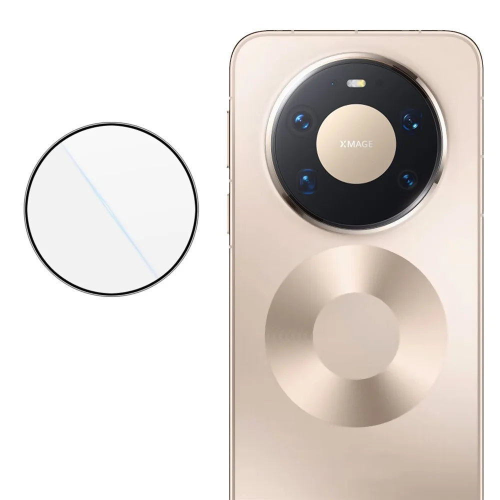 IMAK For Huawei Mate 80 Pro Max Camera Lens Protector Tempered Glass Full Cover Lens Film with Self Positioning Frame - 3