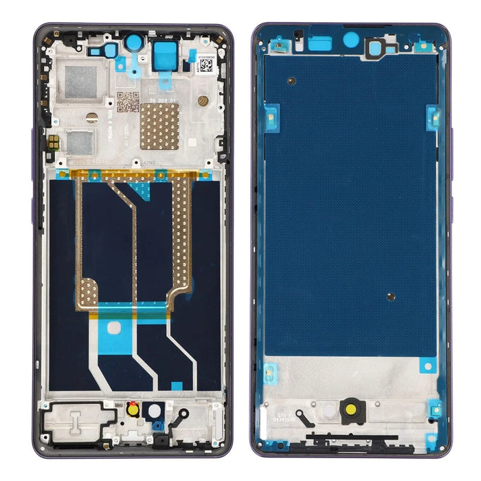 Middle Plate Frame for Realme GT 6 5G / GT Neo6 5G / GT Neo6 SE 5G Repair Part (A-Side) (without Logo) - Green - 1