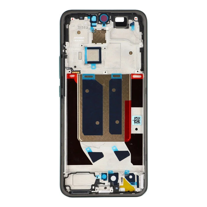 For Realme 14 Pro+ 5G Middle Plate Frame Repair Part (A-Side) (without Logo) - Green - 2