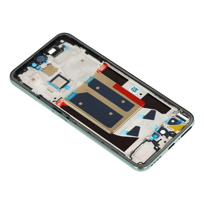 For Realme 14 Pro+ 5G Middle Plate Frame Repair Part (A-Side) (without Logo) - Green - 4