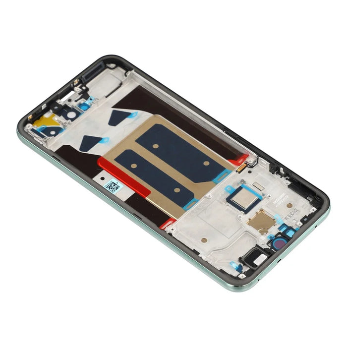 For Realme 14 Pro+ 5G Middle Plate Frame Repair Part (A-Side) (without Logo) - Green - 5