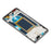 For Realme 14 Pro 5G Middle Plate Frame Repair Part (A-Side) (without Logo) - Black - 5
