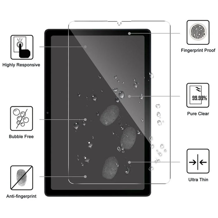 For Honor MagicPad 3 Pro 13.3 Tempered Glass Screen Protector 2.5D Straight Edge Full Screen Film Full Glue - 3