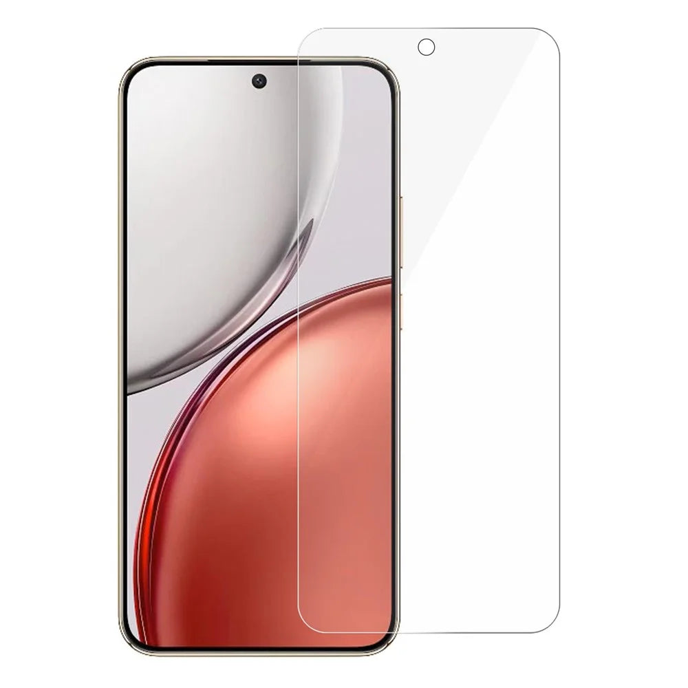 For Honor Magic8 Lite 5G / X9d 5G / X70 5G Screen Protector 0.3mm Arc Edge Full Glue Ultra Clear Tempered Glass Film, Not Complete Coverage - 1