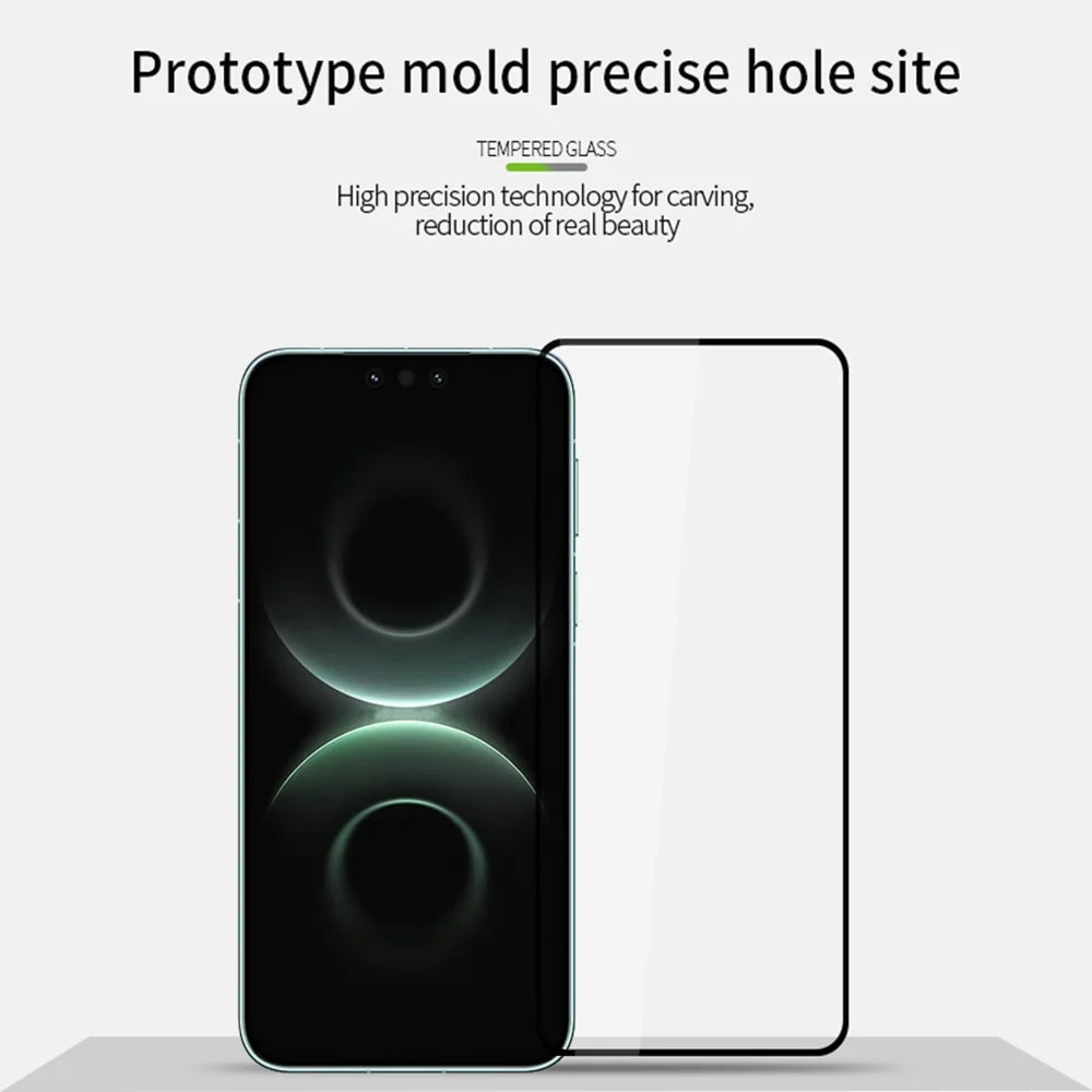 MOFI For Huawei Mate 80 RS Ultimate / Huawei Mate 80 Pro Max Screen Protector  9H Full Glue Full Coverage High Aluminum-Silicon Glass Film - Black - 3