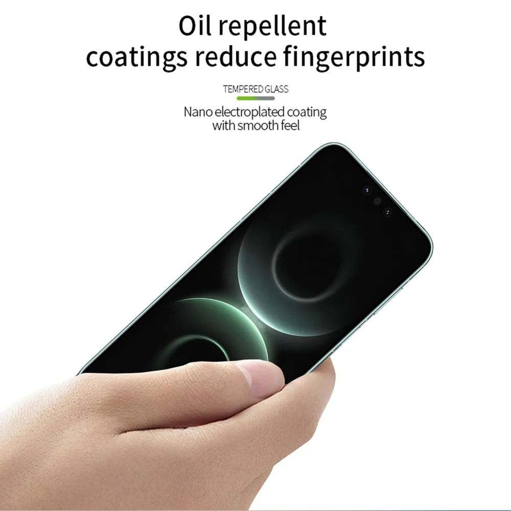 MOFI For Huawei Mate 80 RS Ultimate / Huawei Mate 80 Pro Max Screen Protector  9H Full Glue Full Coverage High Aluminum-Silicon Glass Film - Black - 4