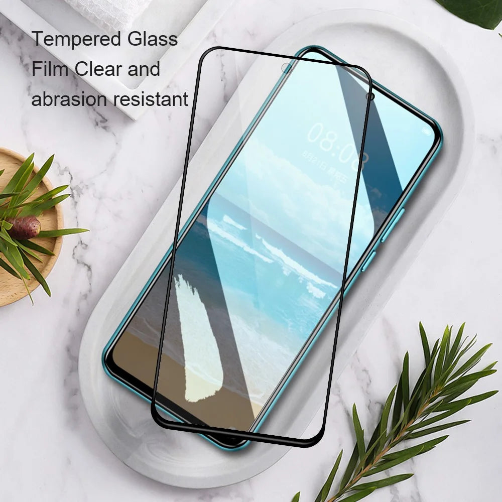 AMORUS For Honor Magic8 5G Full Screen Protector Anti-Shatter Full Glue Tempered Glass Film - 6